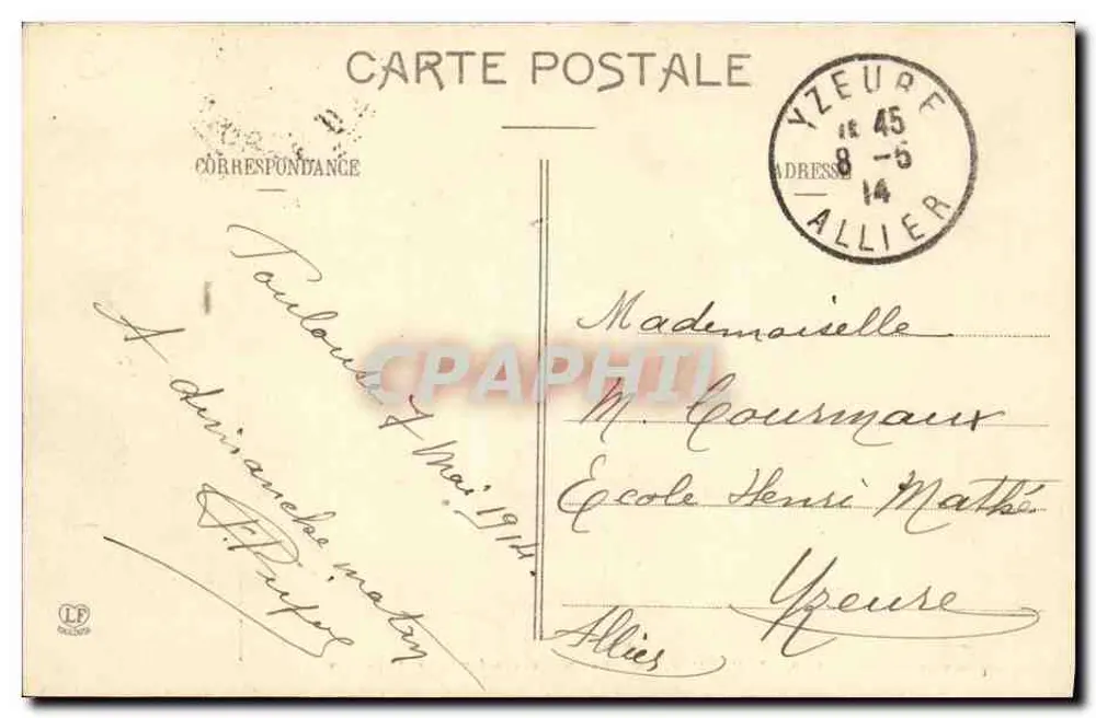 Museum - Neue Malersaal — Toulouse — Phototypie Labouche frères, Toulouse, n°149 - Rückseite