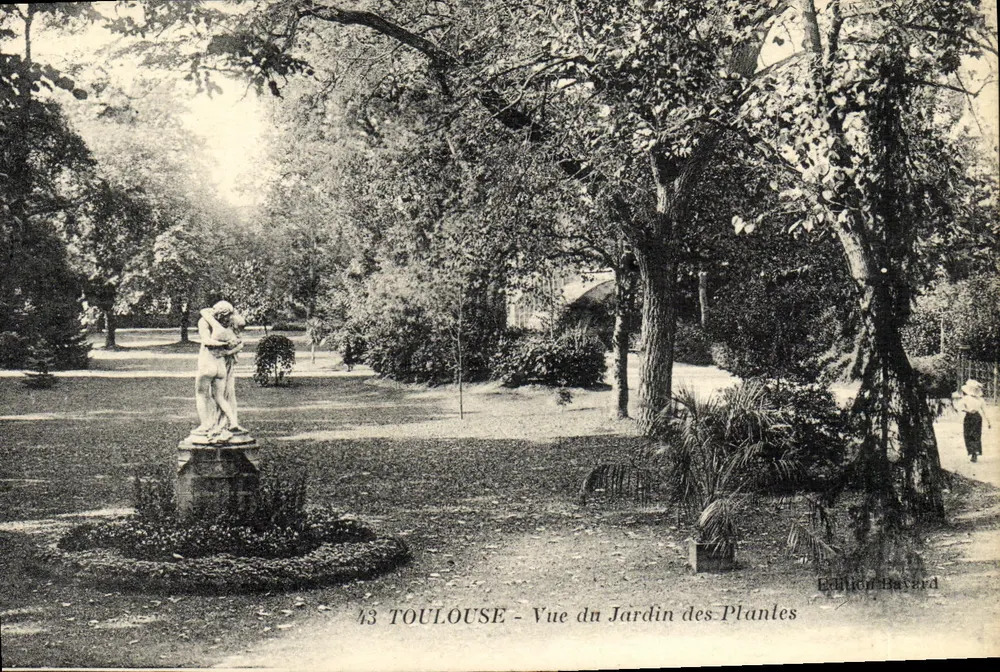 Toulouse - Ansicht des Jardin des Plantes — Edition Bayard, n°43 - Vorderseite