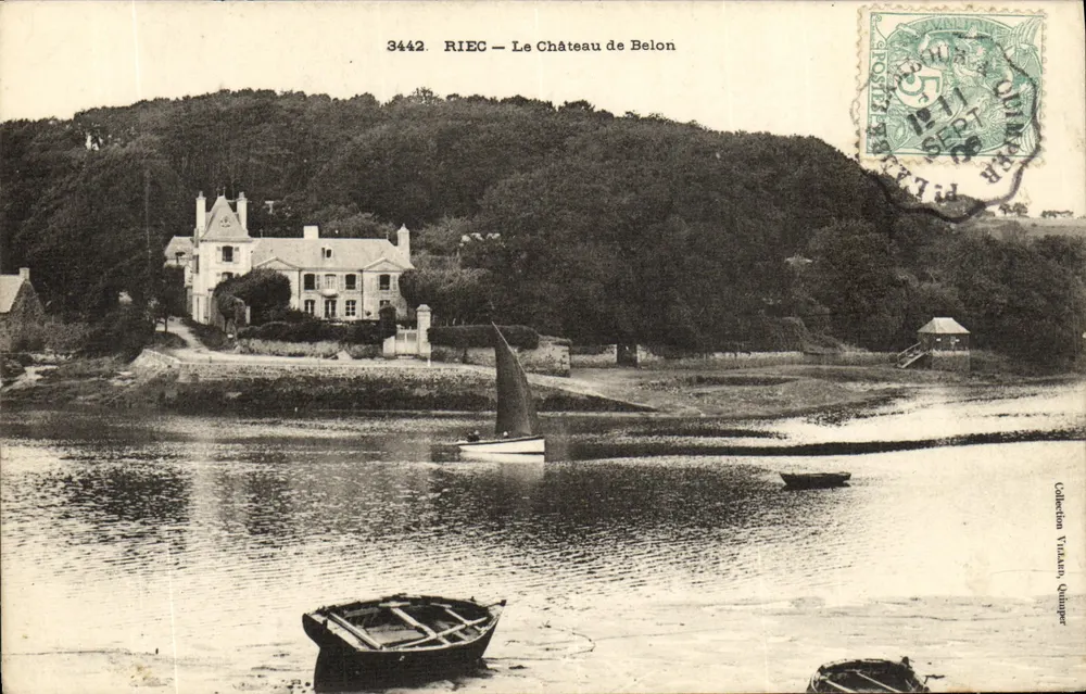 RIEC — O Castelo de Belon — Editor RIEC, n° 3442 - Frente
