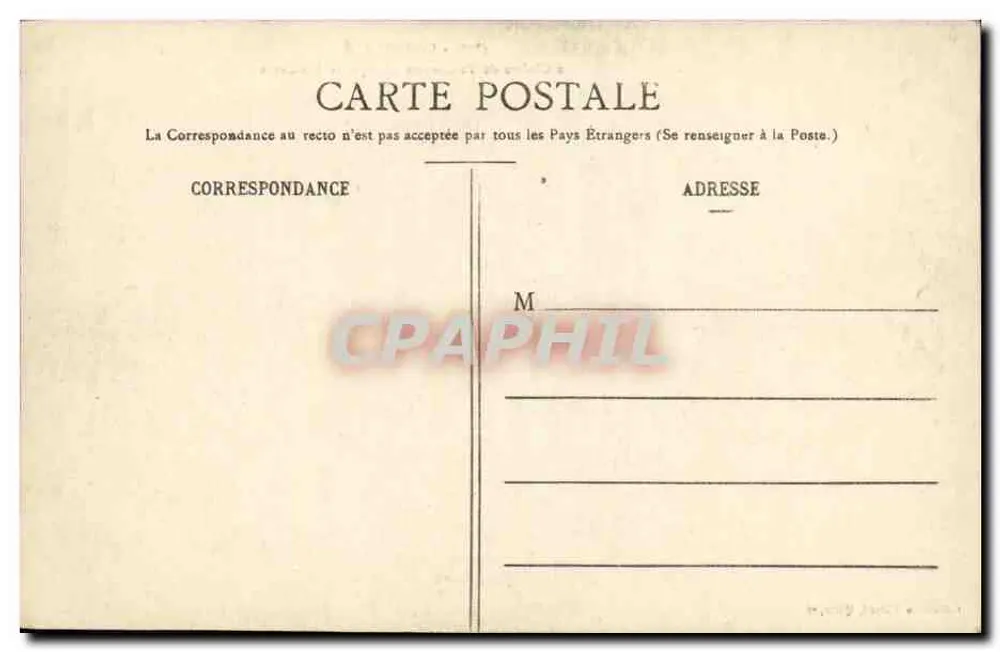 Quimperlé — O Claustro da Antiga Abadia de Ste-Croix — Editor Villard, n° 5878 - Verso