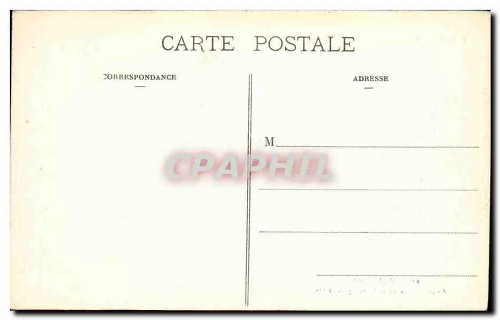 Falésias da Corniche em Val-André — A Bretanha pitoresca — Coleção A. Waron, St-Brieuc, n° 9351 - Verso
