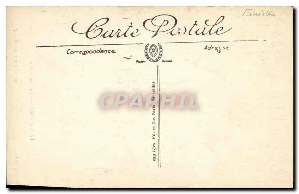 Fragonard — A Declaração — Museu de Morlaix - Verso