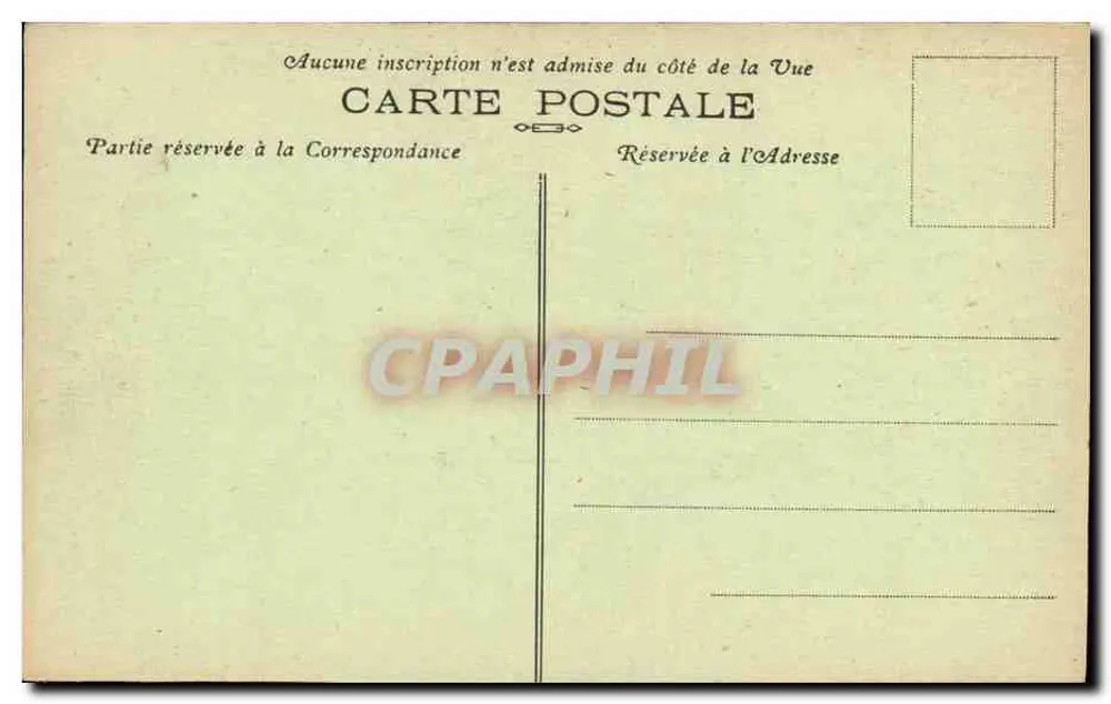 Calvaires von Bretagne - Calvaire de Pleyben (Südseite) — Coll. E. Hamonic, St-B. n° 4569 - Rückseite