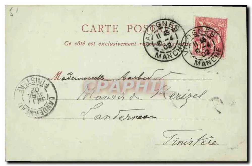 Le Folgoët — Der Chorvorhang der Kirche Notre-Dame, 15. Jahrhundert — ND Phot - Rückseite
