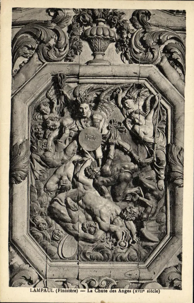 Lampaul (Finistère) — Spadanie aniołów (xvii° wieku) - Awers