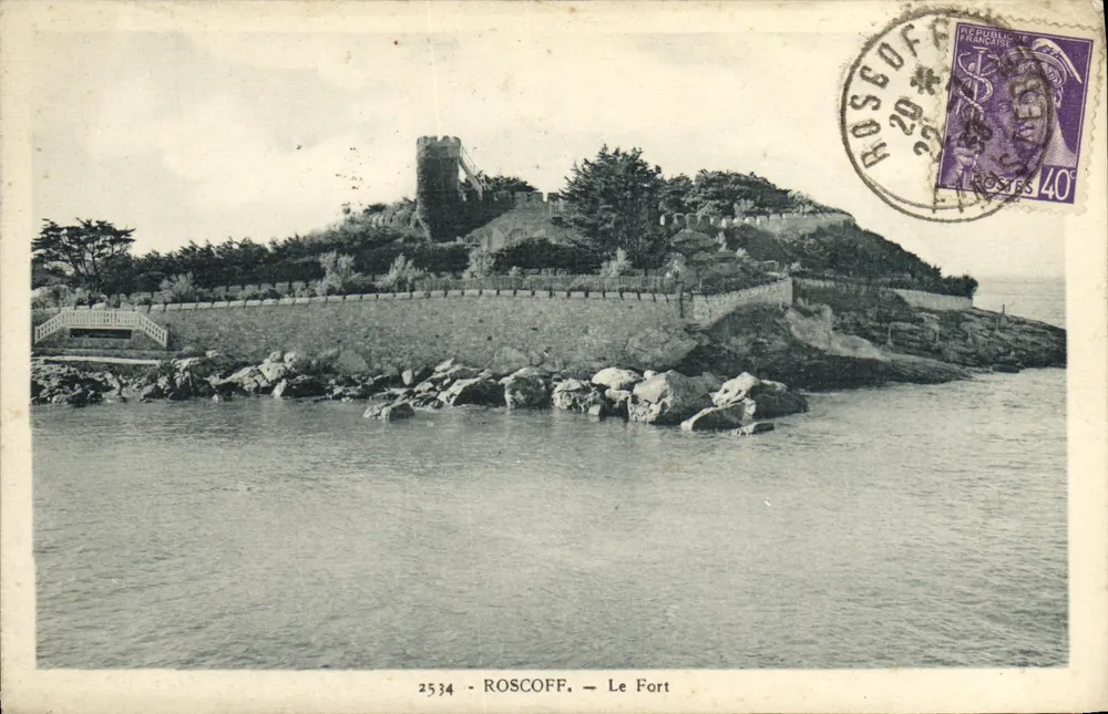 Roscoff — O Forte — Editor La Cigogne, Nantes - Frente