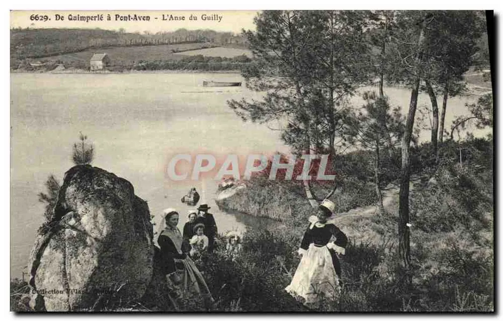 De Quimperlé a Pont-Aven - A Ense do Guilly — Coleção Vilik - Frente