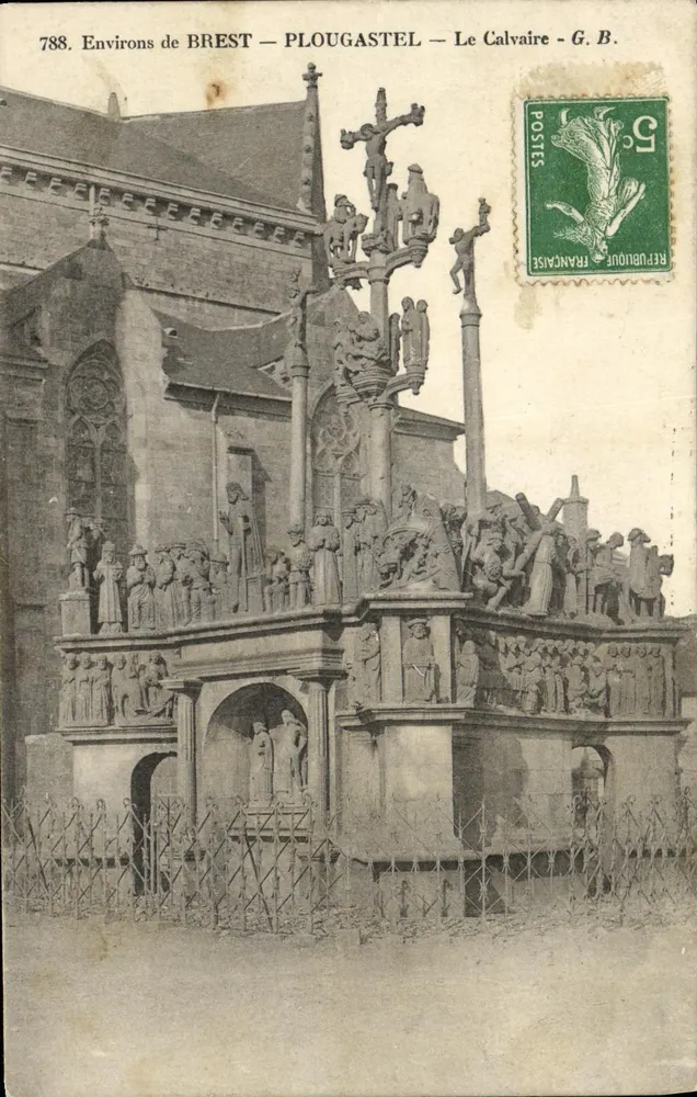 PLOUGASTEL — Le Calvaire — G.B. — 788 - Frente