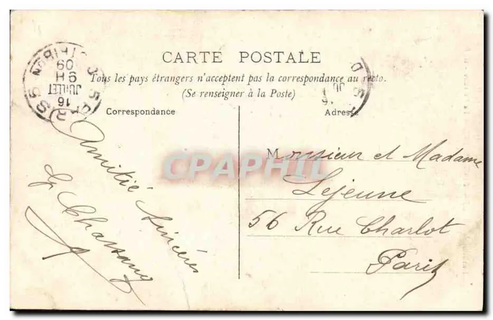 PLOUGASTEL — Le Calvaire — G.B. — 788 - Verso