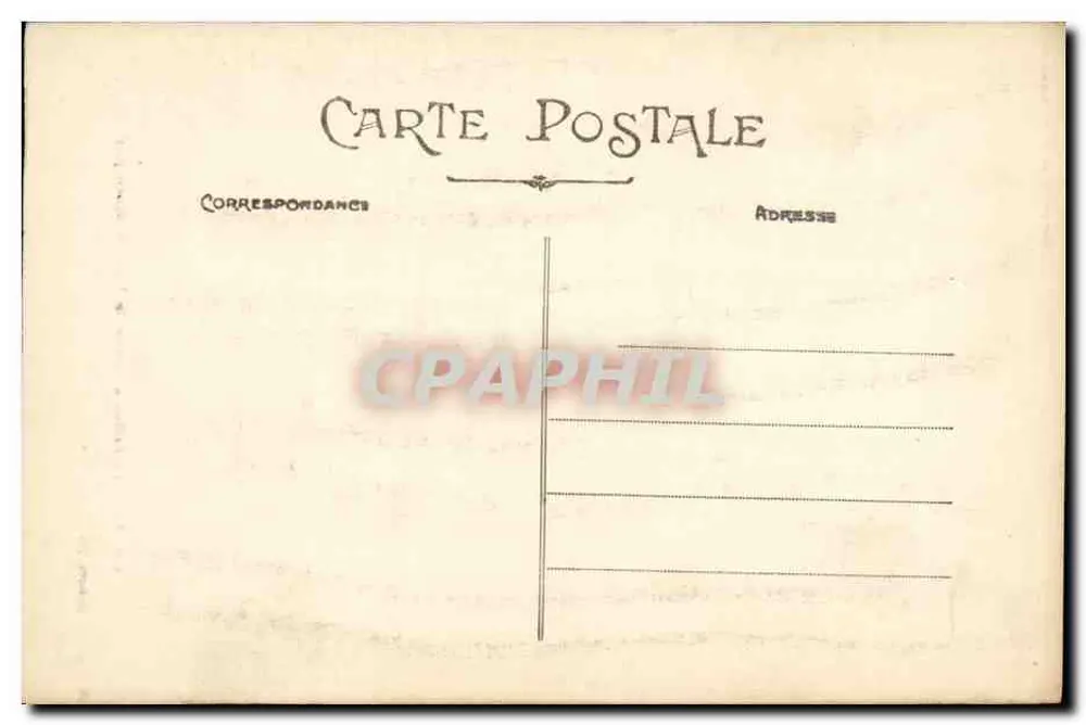 König Gradlon überblickt die Stadt Quimper — Coll. Anglaret, Quimper, n° 566 - Rückseite