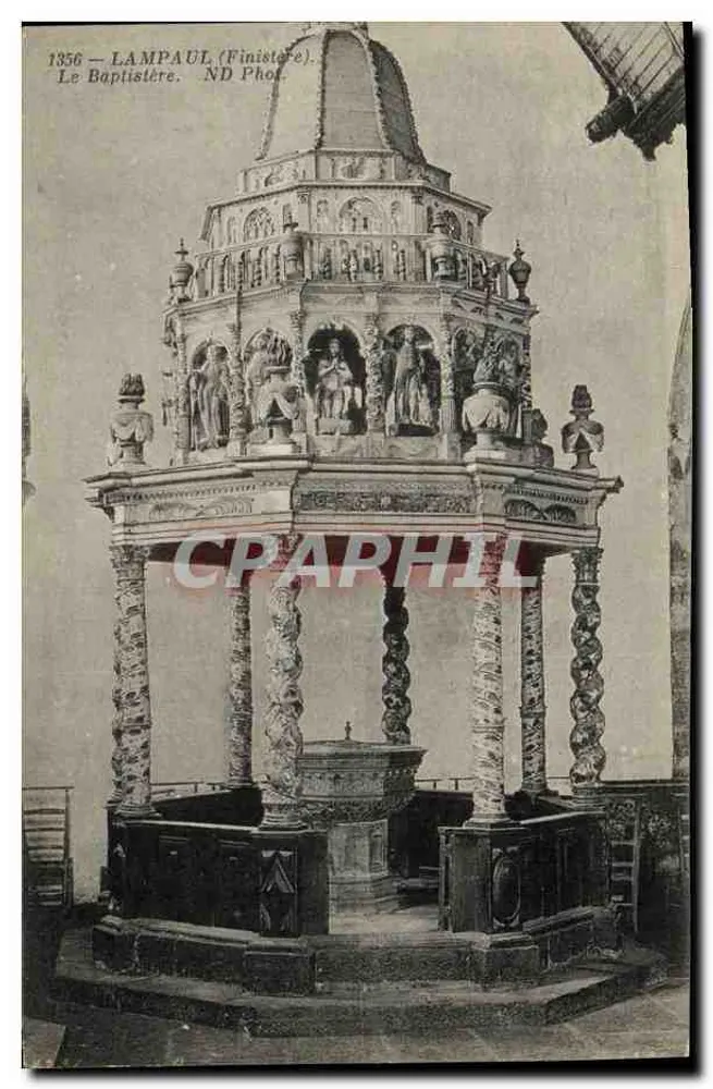 Lampaul (Finistère) — Baptysterium — ND Phot. - Awers