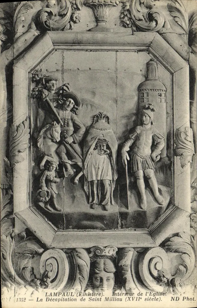 Lampaul (Finistère) — Innenraum der Kirche — ND Phot. - Vorderseite