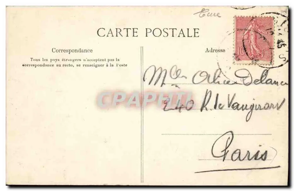 Gisors — A Catedral C.L.C. - Verso
