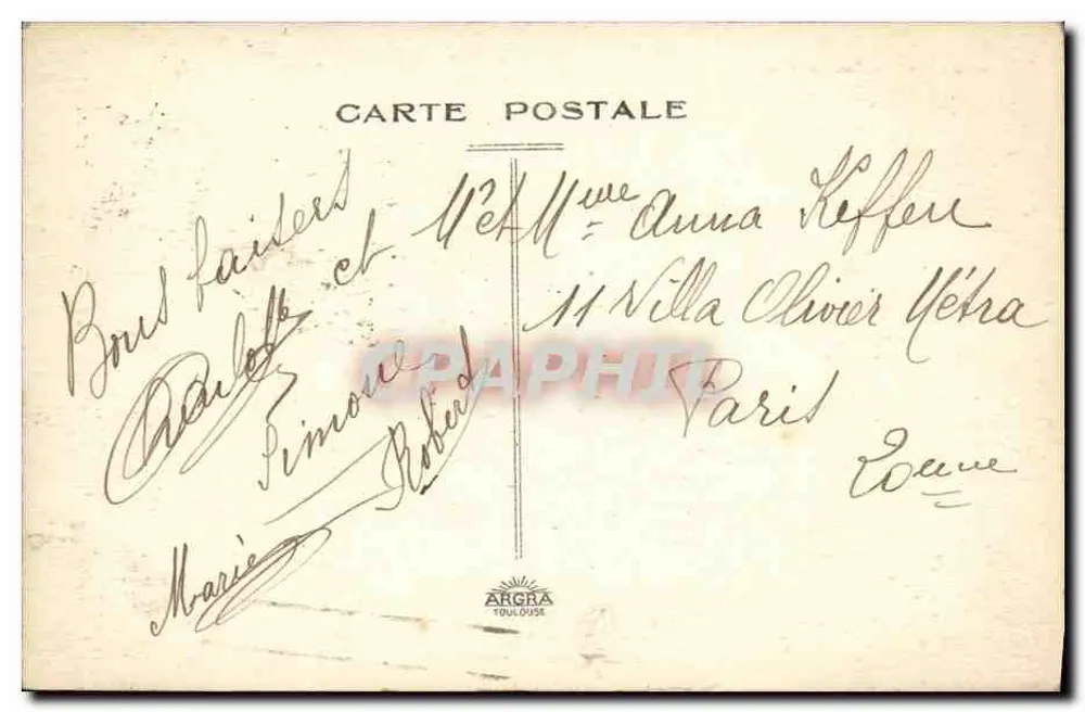 Louvières — O Pavilhão — Edição P. Duho, Livraria Papelaria - Verso