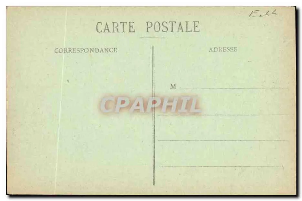 Louis XIV segnet seinen Enkel — historische Szene — Ch. Fonceault, Verlag, Dreux - Rückseite