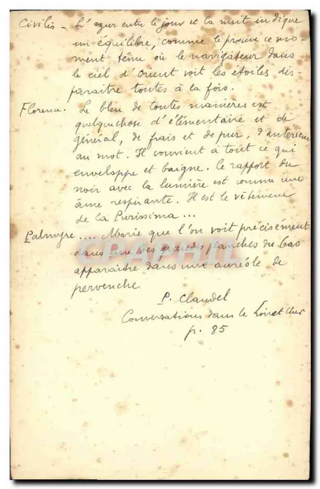 Chartreser Kathedrale — Notre-Dame de la Belle Verrière (12. Jahrhundert) — Ét. Houvet - Rückseite
