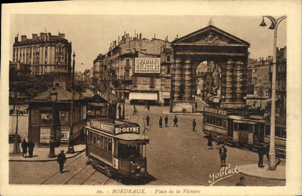 Platz der Sieg — Bordeaux — Yobled - Vorderseite