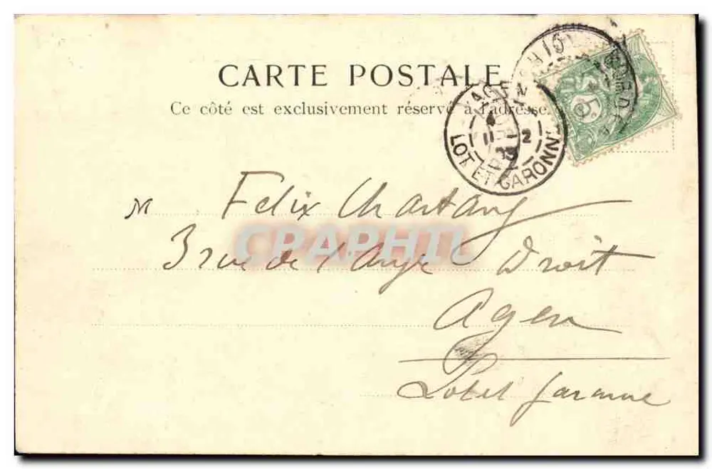 Bordeaux — Die Brücke von der Bastide — Westseite — V.P. Paris 944 - Rückseite