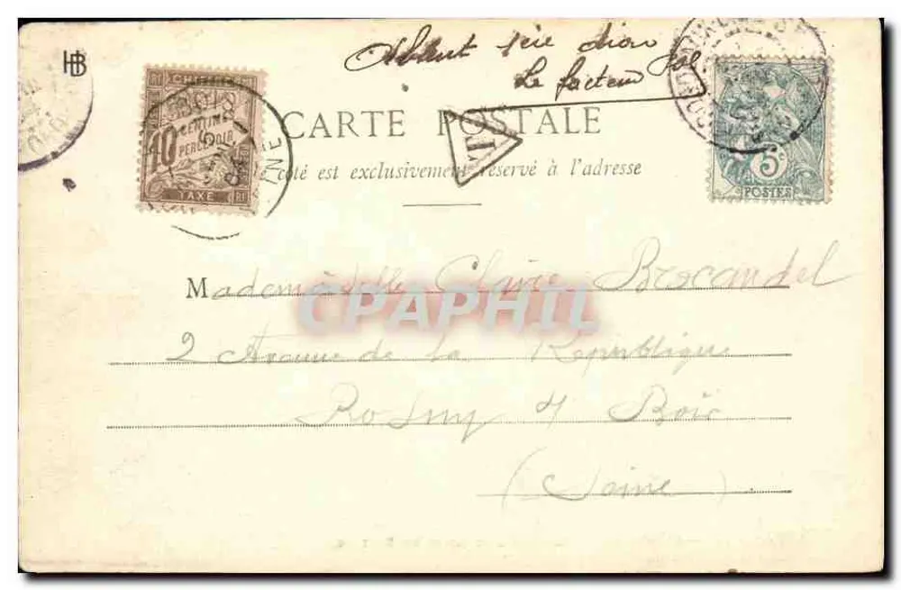 Bordeaux — Eine Ecke des Hafens und die Bahnhof Bastide — Tuo Fornuevo, Nr. 2678 - Rückseite