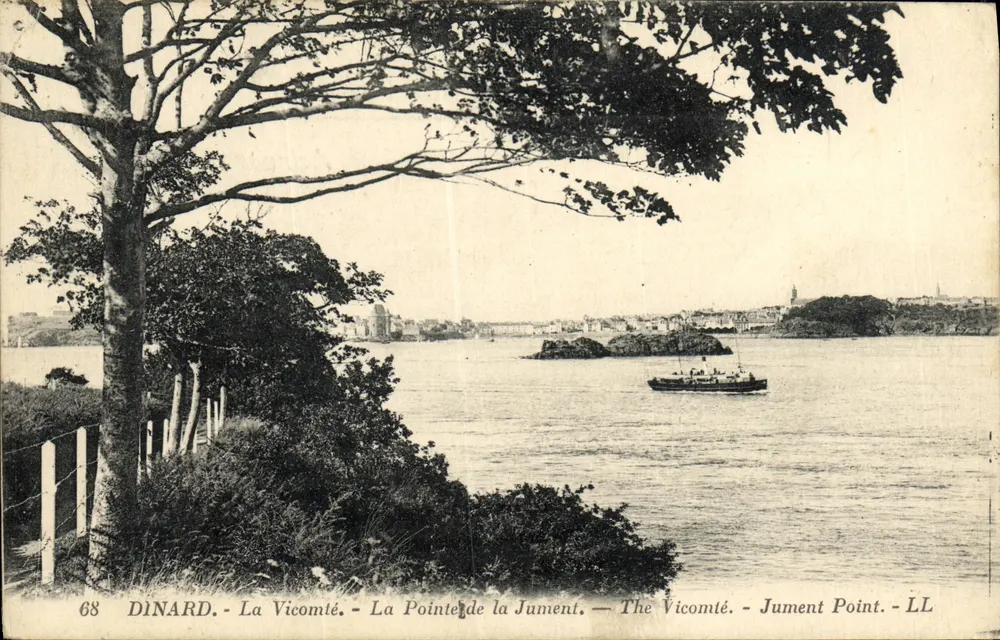 Dinard - A Vicomtade - A Ponta da Jumenta — LL - Frente