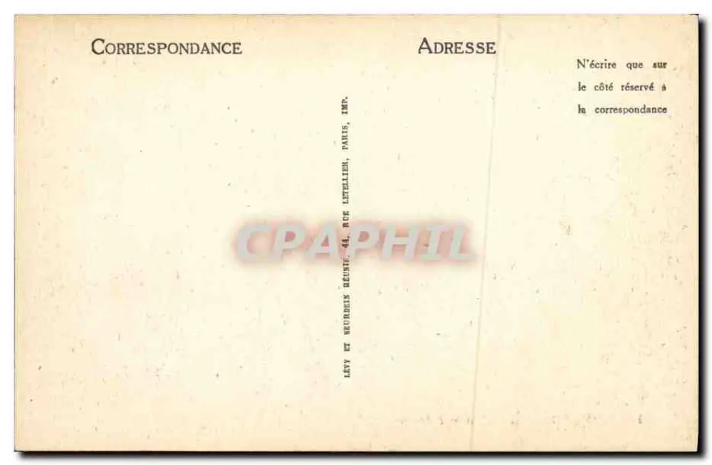 Dinard — A Cale à maré alta — LL - Verso