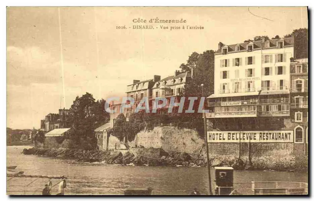 Côte d'Émeraude - Dinard - Ansicht bei der Ankunft - 1916 - Vorderseite