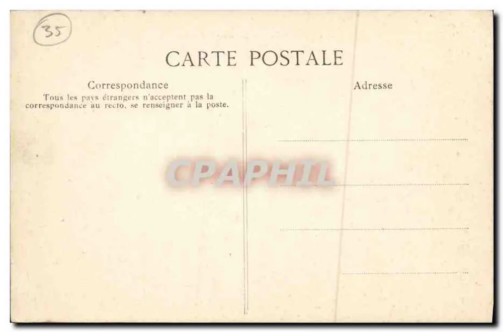 Dinard — O Grande Casino — Côte d'Émeraude - Verso