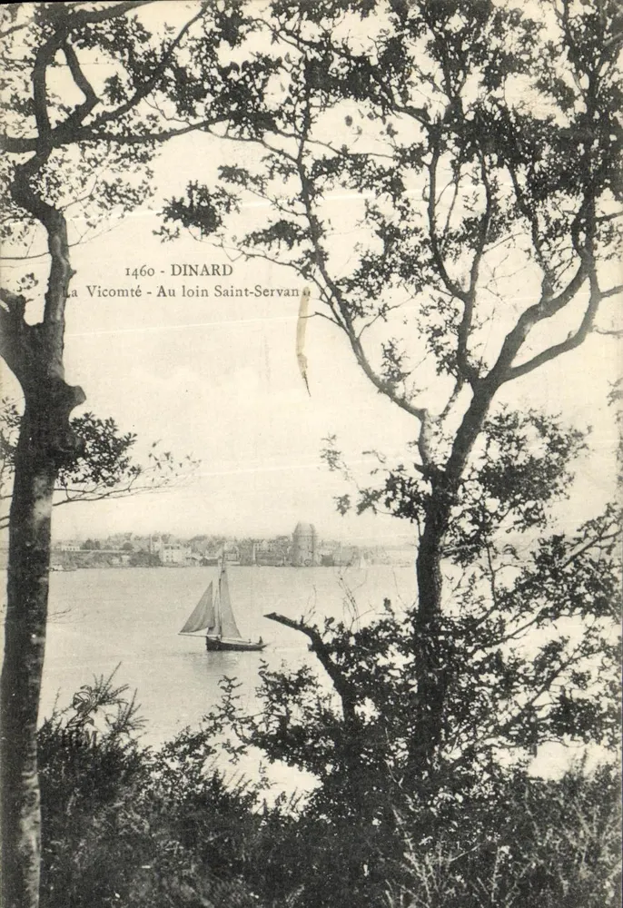 A Vicomté - DINARD - A distância Saint-Servan - Frente