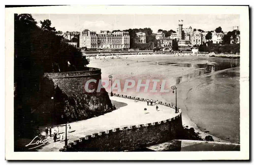 Loire — vue de la plage et du port — Édition CÔTE D'EMERAUDE - Frente