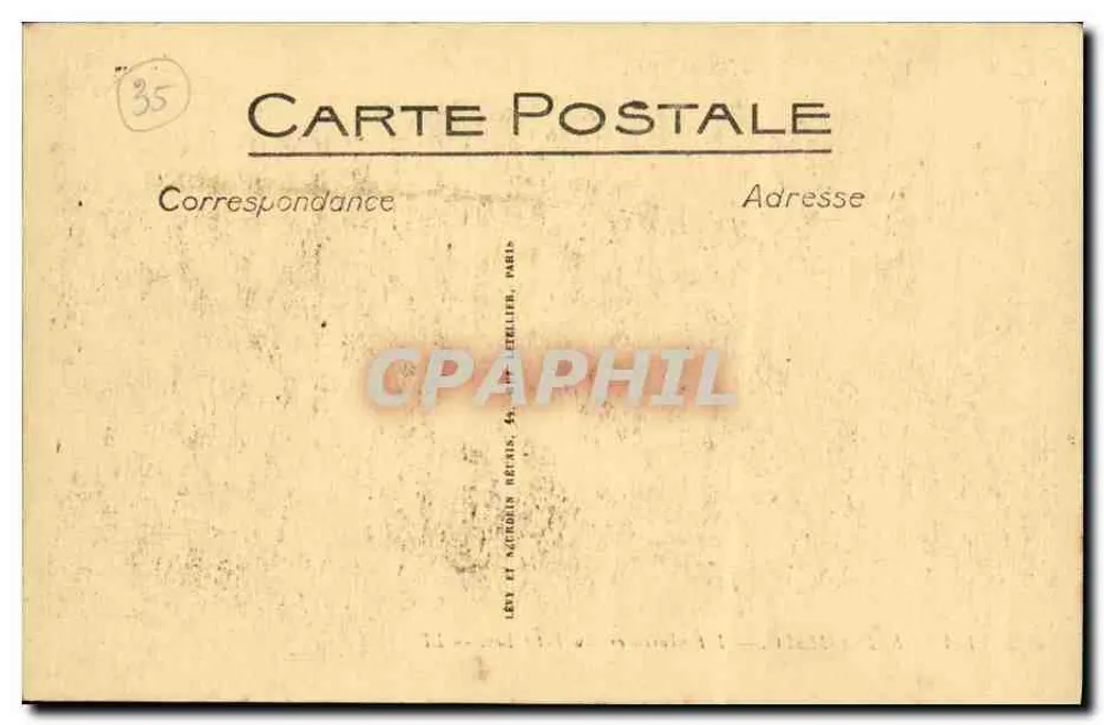 Saint-Malo — Der Anlegesteg des Petit Bey — LL. n°184 - Rückseite