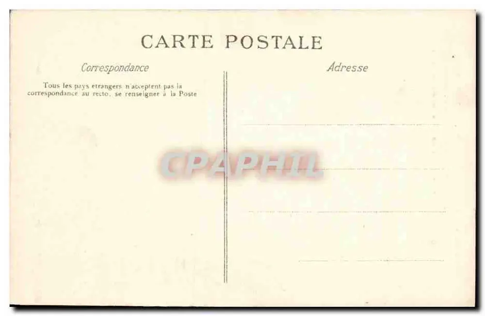 Emeraude-Küste — Alte Gentilhommière, in der der Einsiedler G.F. wohnt — ROTHENEUF - Rückseite