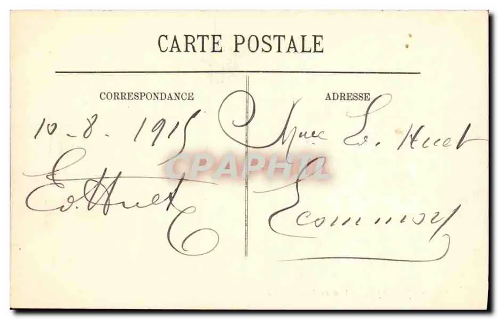 Rothéneuf — Yves du Minil — LL. - Verso