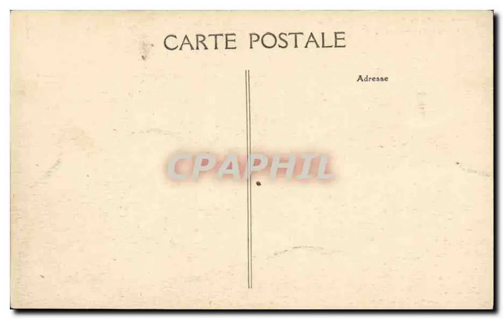 Rennes — Escola Saint-Vincent-de-Paul — Perspectiva da Facha — A. Lamiré, Editor, Rennes - Verso