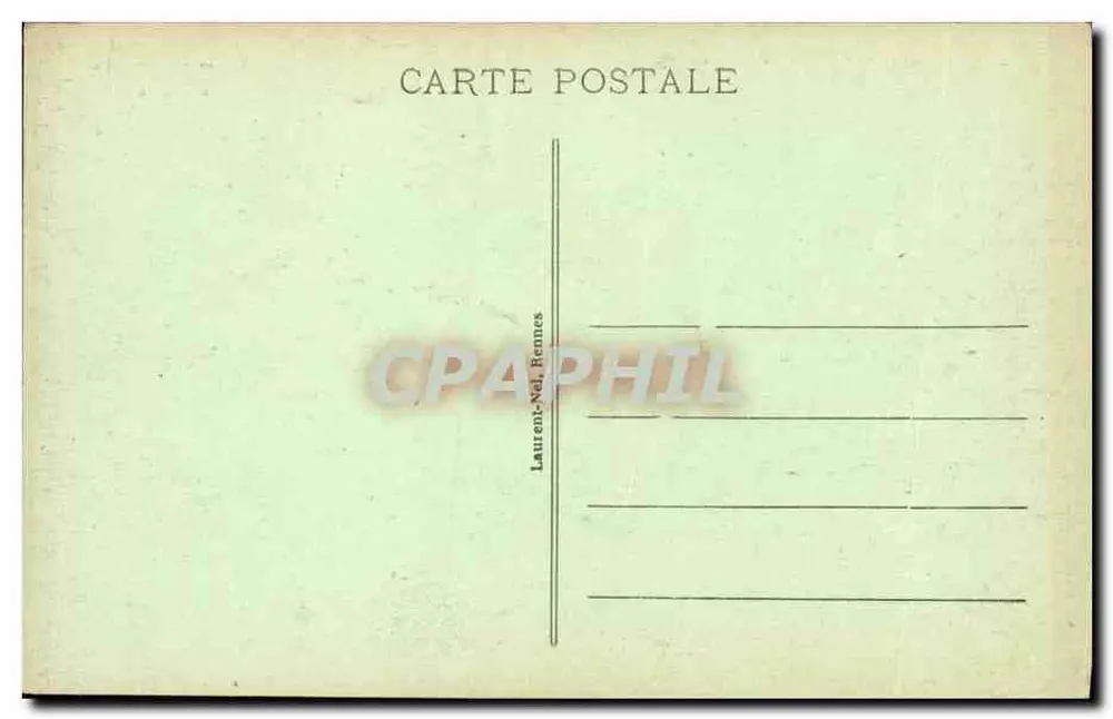 Rennes - A Piscina — Editor Laurent-Nel, n° 3043 - Verso