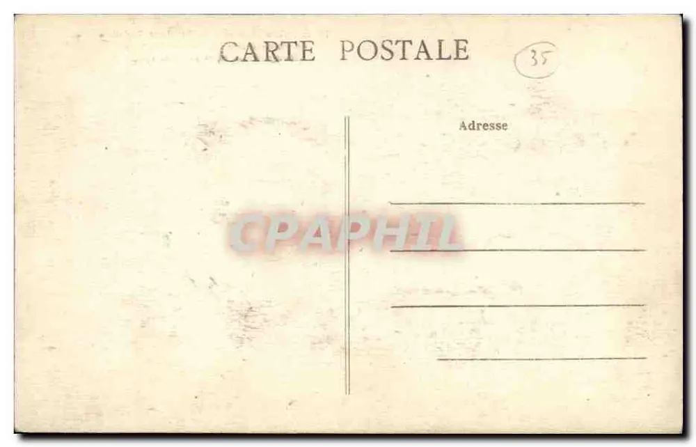 Rennes (L.-et-V.) — Basilique Saint-Aubin en Notre-Dame de Bonne-Nouvelle — Eröffnet am 24. und 26. März 1904 - Rückseite