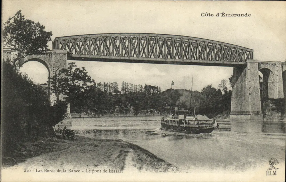Die Ufer der Rance — Die Brücke von Lessart — HLM - Vorderseite
