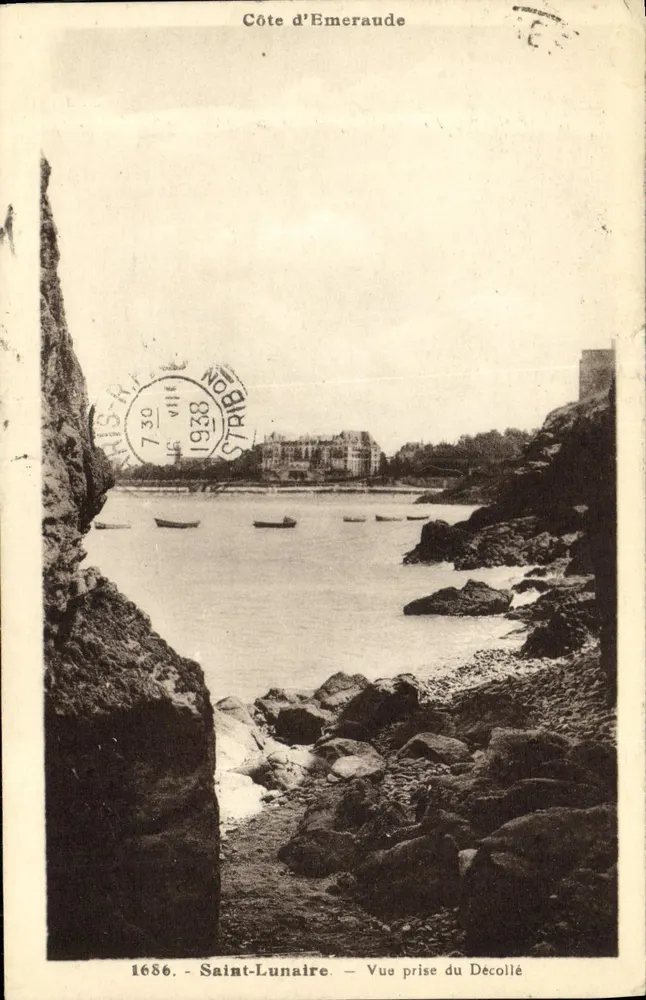 Costa de Esmeralda — Vista tirada do Décollé — Saint-Lunaire - Frente
