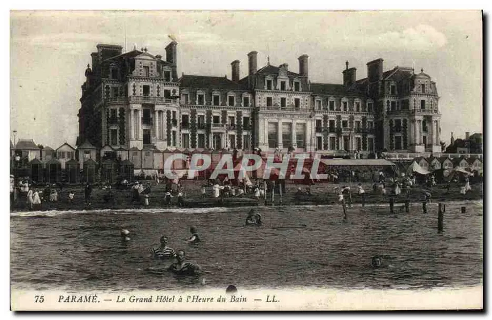 Paramé — Das Grand Hotel zur Badezeit — LL. n°75 - Vorderseite