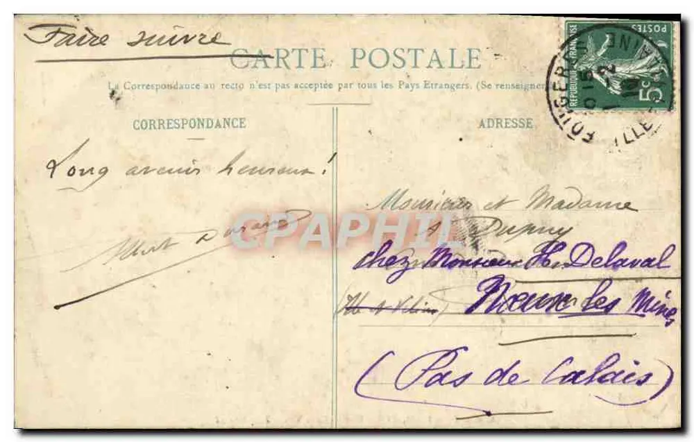 56, Rue de la Forêt — Fougères (Ille-et-Vilaine) — editor desconhecido - Verso