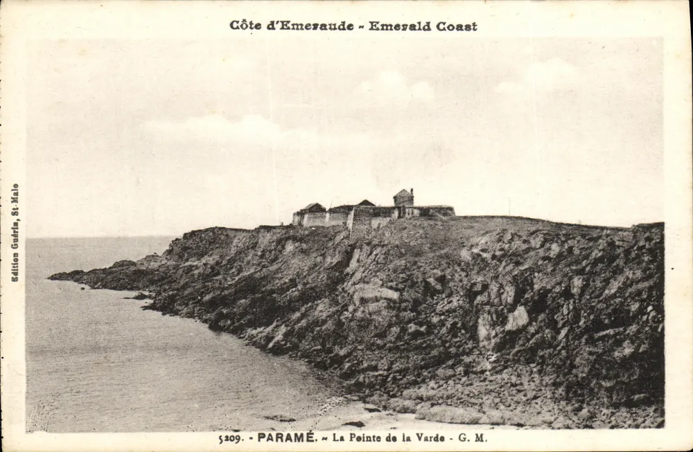 Paramé — A Ponta da Varde — Edição Gudria, St-Malo, n°5209 - Frente