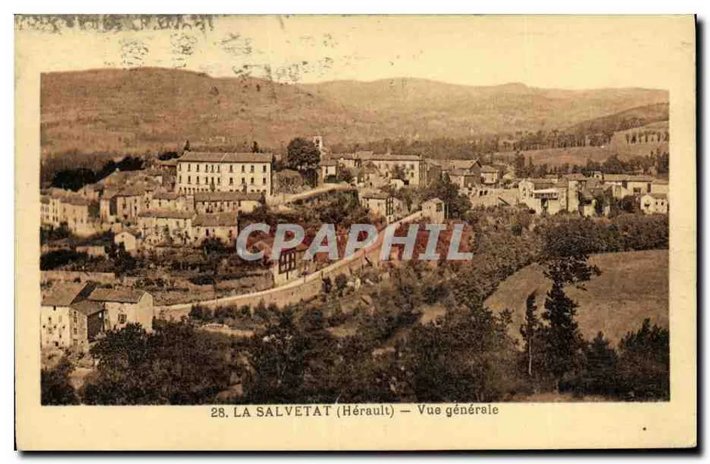 LA SALVETAT (Hérault) — Vista geral - Frente