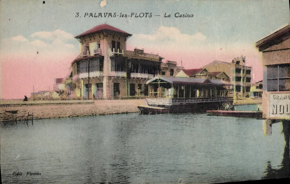 Palavas-les-Flots — O Casino — Edit Firmin - Frente