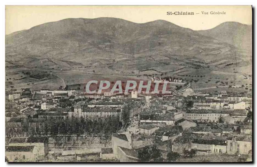 St-Chinian — Vista Geral — Editor: S. Boudy, número de série não visível - Frente