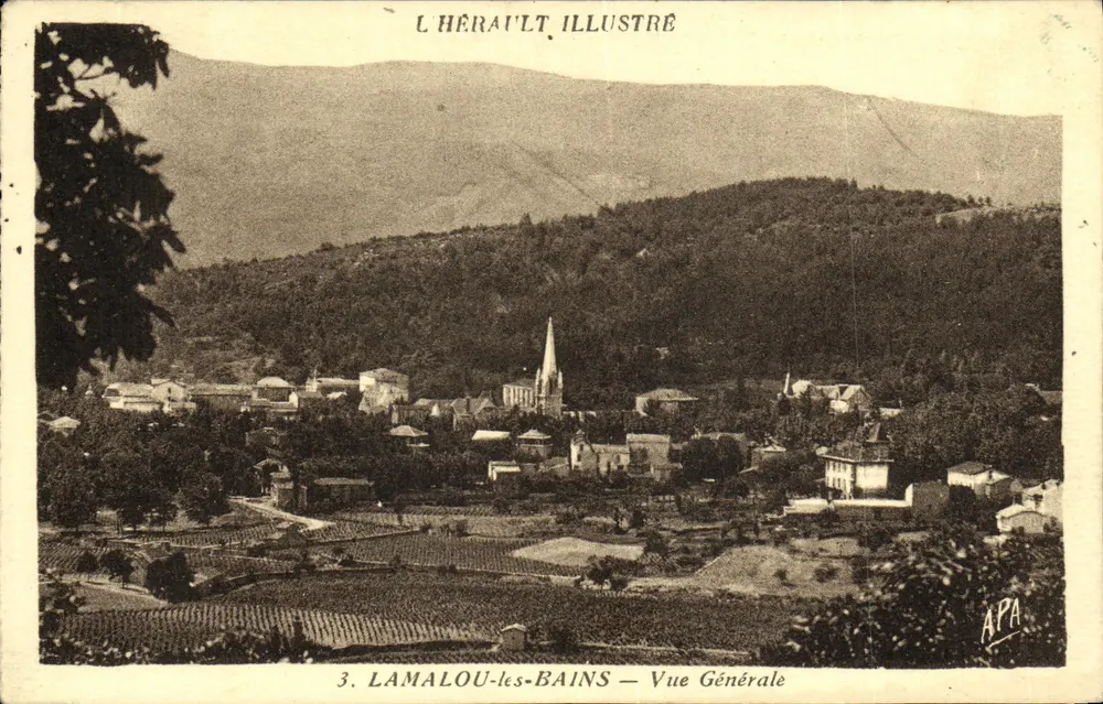 Lamalou-les-Bains — Vista Geral — L'Hérault Illustré, n°3 - Frente