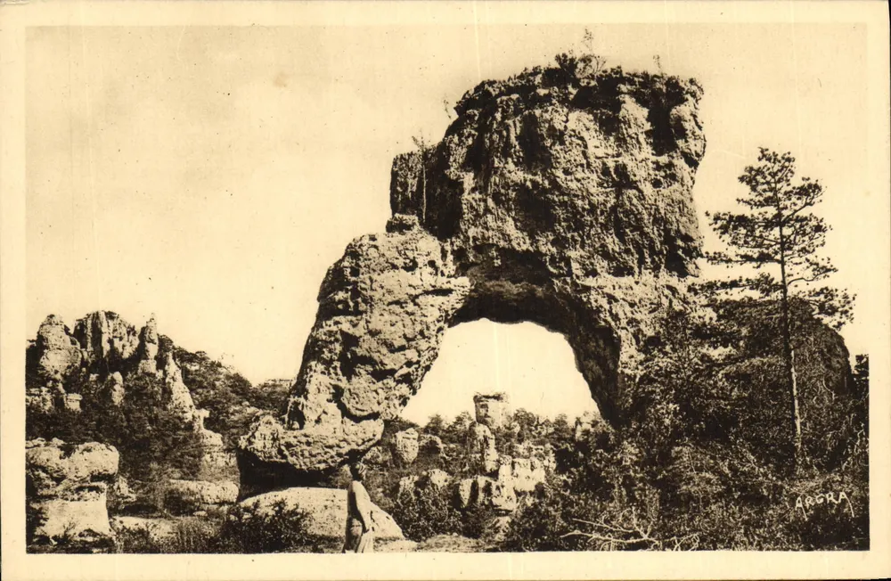 Tor von Mykene — Montpellier-le-Vieux — ARORA - Vorderseite