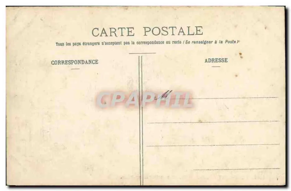 Porchères (Gironde) — Place de l'Hôtel de Ville — Bergère, Verlag, Porchères. (6456) - Rückseite