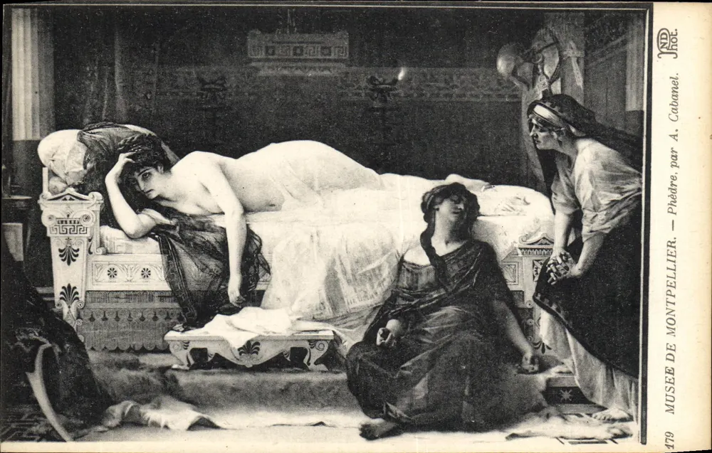 Fíade — Fíade, de A. Cabanel — Museu de Montpellier - Frente