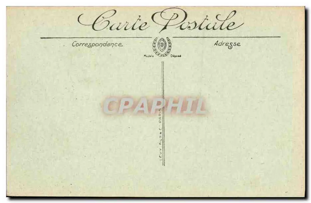 Arcachon — Das Casino (ehemaliger Château Deganne) — LL. - Rückseite