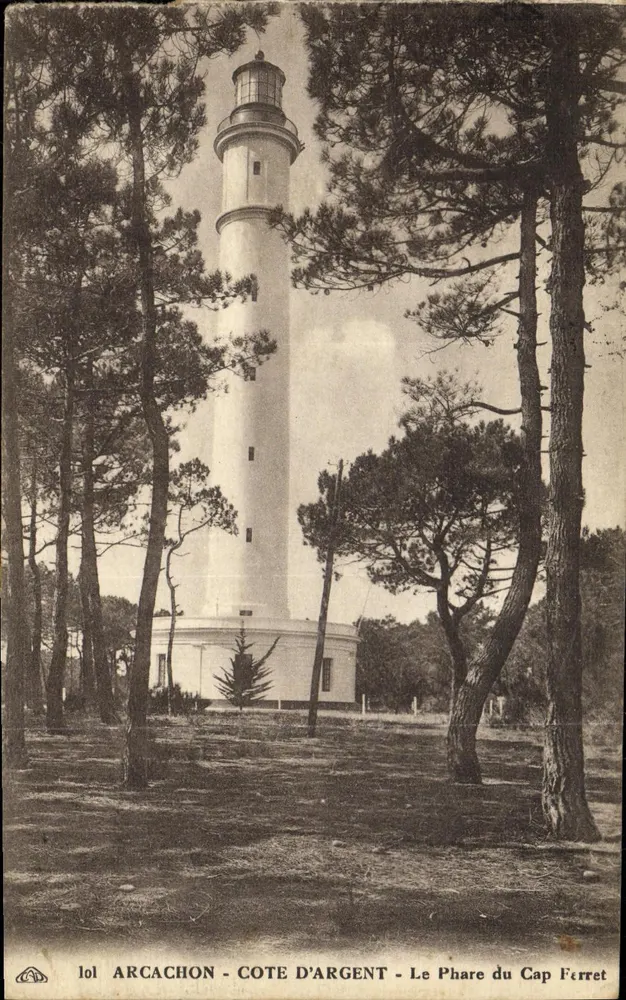 Arcachon - Costa de Prata - O Farol do Cabo Ferret - Frente