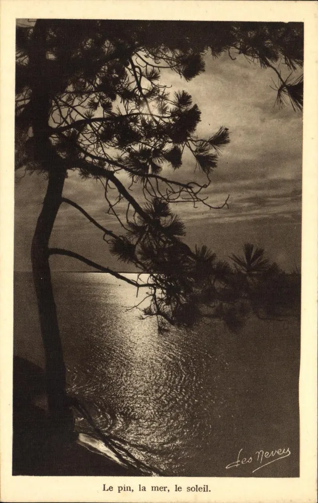 Arcachon — Côte d'Argent — Der Kiefer, das Meer, die Sonne. — Les Nevers - Vorderseite